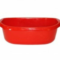 Таз господарський Lamela 20л, червоний